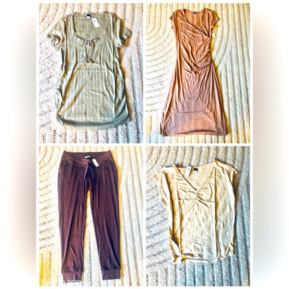 NWT Beige mama maternity bundle